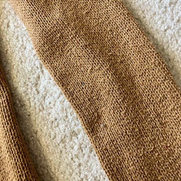 Brown long knit cardigan Silence + Noise cozycore preppy light academia twee - Picture 9 of 11